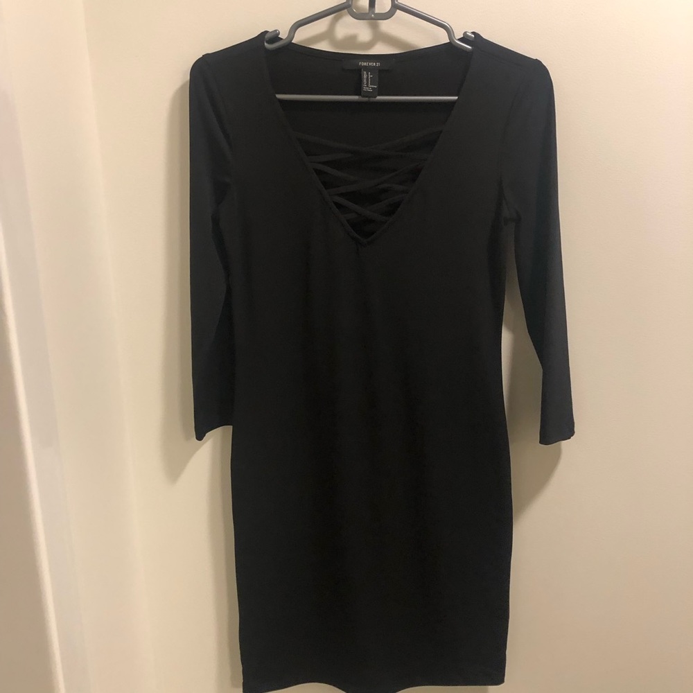 LBD with criss cross bodice NWOT
